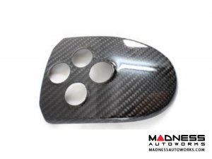 Alfa Romeo 4C Central MTA Control Cover - Carbon Fiber - Red Candy Alfa Romeo 4C Central MTA Control Cover - Carbon Fiber - Red Candy
